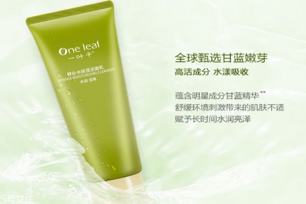 一叶子保湿洁面乳,一叶子洗面奶成分表图片 一叶子保湿洁面乳,一叶子洗面奶成分表图片