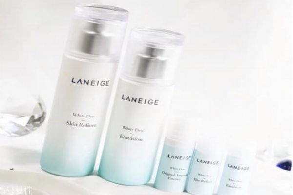 兰芝臻白净透水乳怎么样,兰芝臻白水乳好用吗