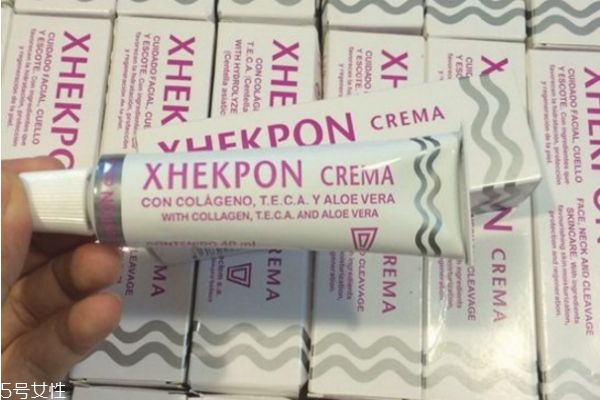 西班牙xhekpon颈纹霜有用吗,xhekpon颈纹霜怎么用