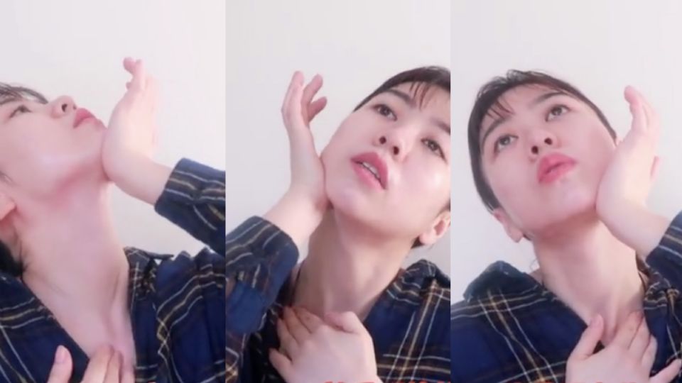 消除双下巴按摩手法图,去除双下巴的按摩手法