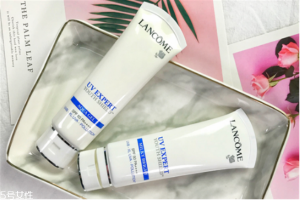 兰蔻防晒蓝色和金色区别,兰蔻bb霜红色蓝色区别