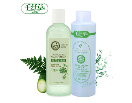 千纤草丝瓜水可以每天用吗,千纤草丝瓜水的成分表