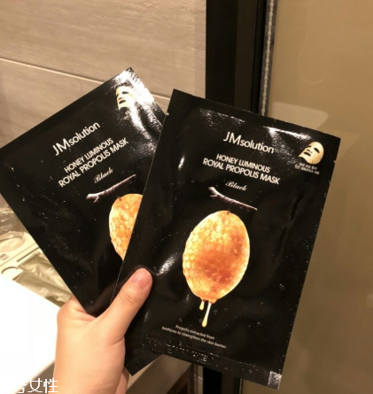 jm solution面膜功效,韩国jm solution水光蜂蜜蚕丝海洋珍珠三部曲面膜