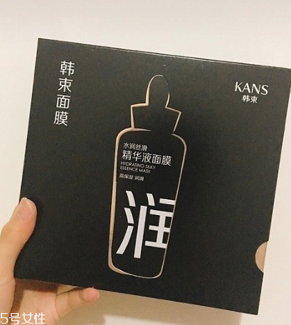 韩束黑面膜怎么样,韩束黑面膜怎么样评论