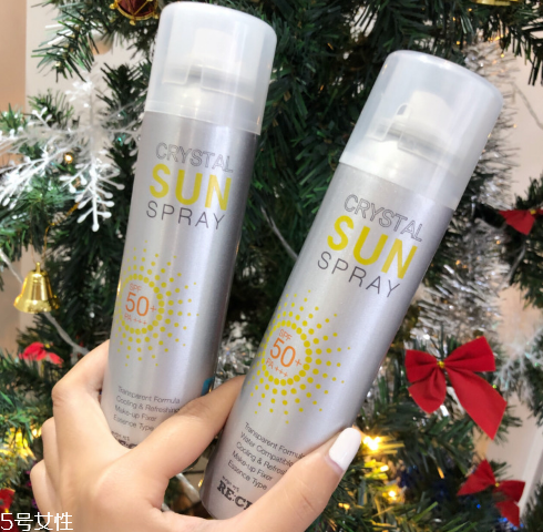 水晶防晒喷雾好用吗,crystal防晒喷雾