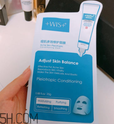 wis痘肌修复面膜好用吗,wis面膜敏感肌可以用吗