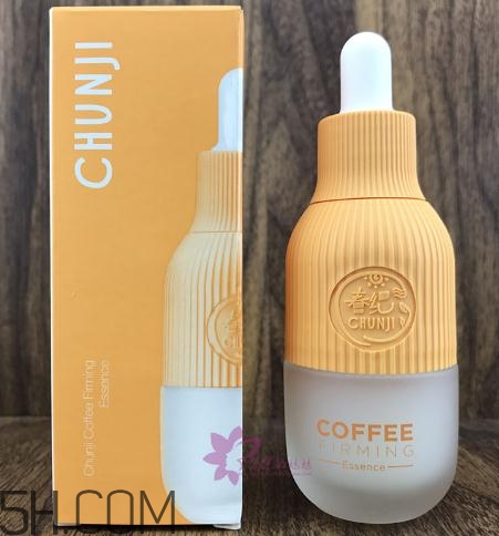 春纪咖啡焕肤菁华露步骤