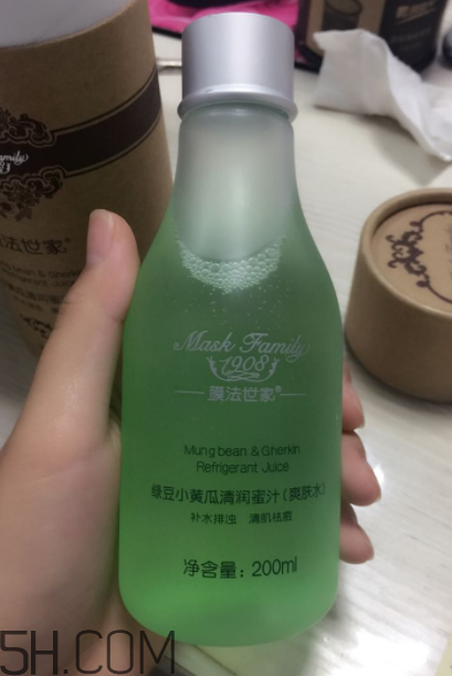 膜法世家绿豆爽肤水怎么样