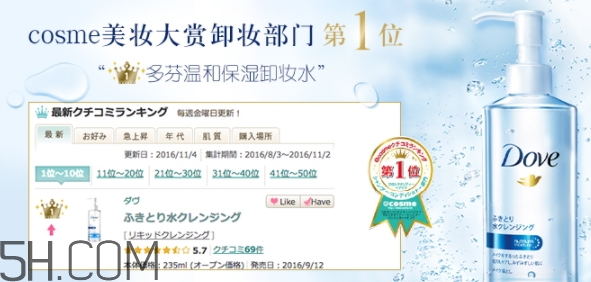 全球公认最好用的10大卸妆水,最好用的卸妆水