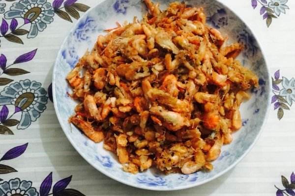 炸河虾不裹淀粉能炸吗,炸河虾用什么淀粉