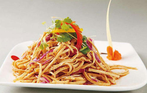 凉拌油豆皮的做法,凉拌油豆皮的做法大全家常饭