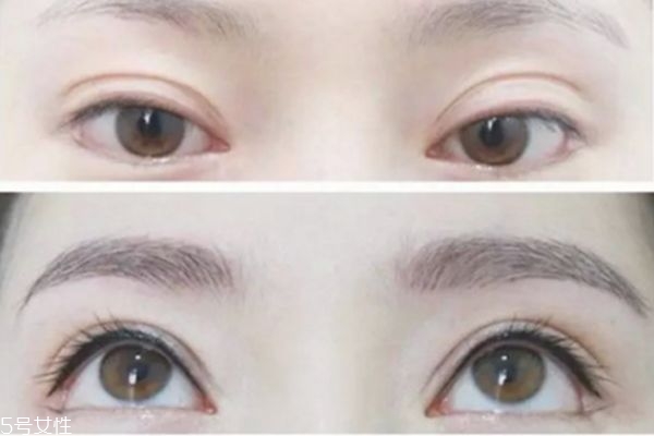 美瞳线效果图,美瞳线和眼线的效果图