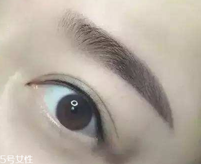 纹眉的效果图,纹眉的图片效果图