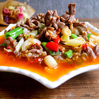 鸭胗花怎么做好吃,火爆鸭胗的做法大全