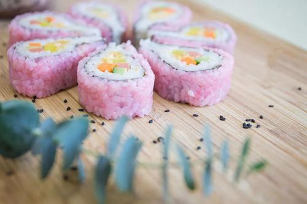 樱花寿司的做法和材料,樱花寿司的做法