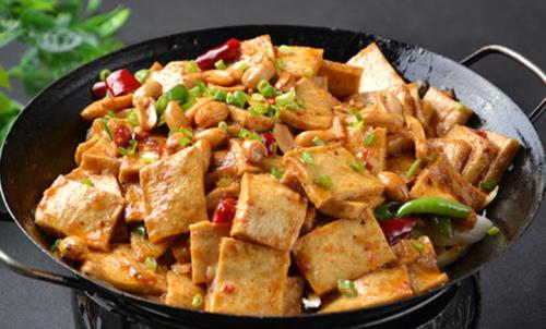 干锅千叶豆腐的做法视频,干锅千叶豆腐怎么做