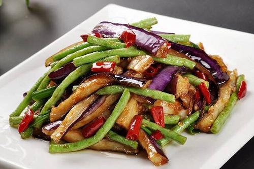 豆角烧茄子的做法视频,豆角烧茄子的做法教程