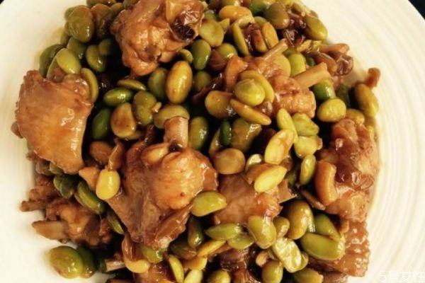 毛豆烧鸡翅的做法,毛豆烧鸡翅的做法图片
