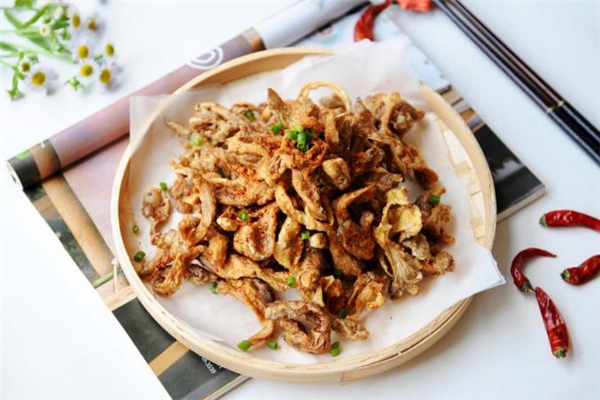 炸蘑菇为什么挂不住淀粉,炸蘑菇没有淀粉