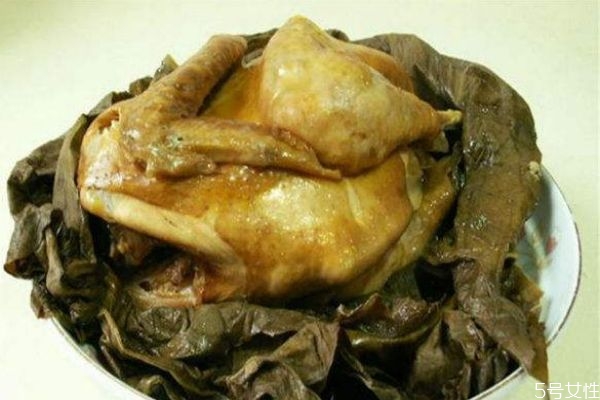 荷叶鸡的制作方法,如何做荷叶鸡