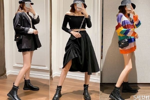 马丁靴怎么搭配裤子男,马丁靴怎么搭配裤子女