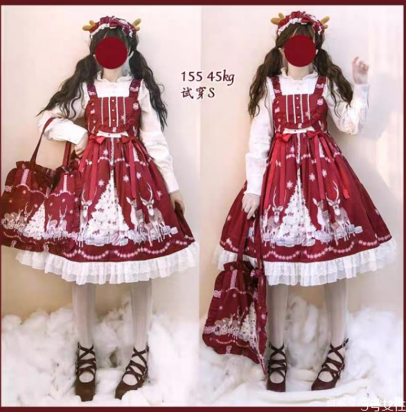 圣诞风lolita裙,圣诞风lolita 圣诞风lolita裙,圣诞风lolita
