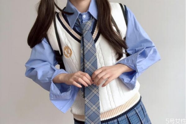 jk制服领带的系法,jk制服领带的系法图解