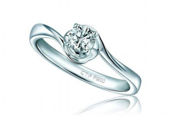 周大福铂金戒指多少钱,周大福铂金戒指价格表