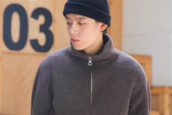 拉链半高领毛衣的卖点,半高领带拉链羊毛衫