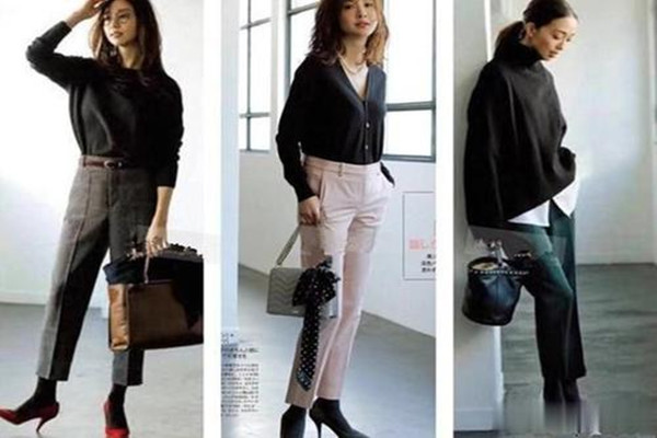 烟管裤怎么搭配好看,烟管裤搭配什么衣服好看