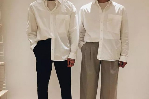 里面穿白衬衫外面穿什么,衬衫里面搭配什么打底男
