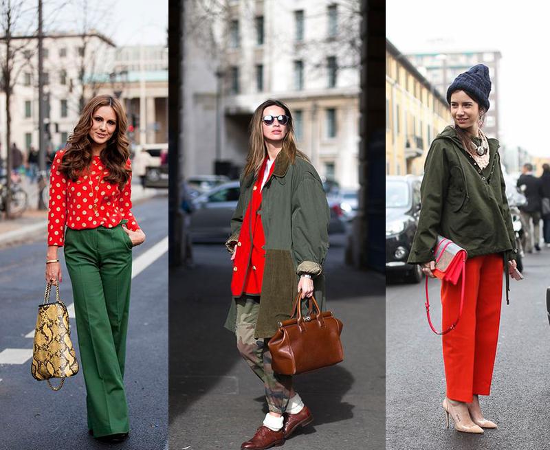 红色衣服配绿色包包合适吗,红色包包怎么搭配衣服