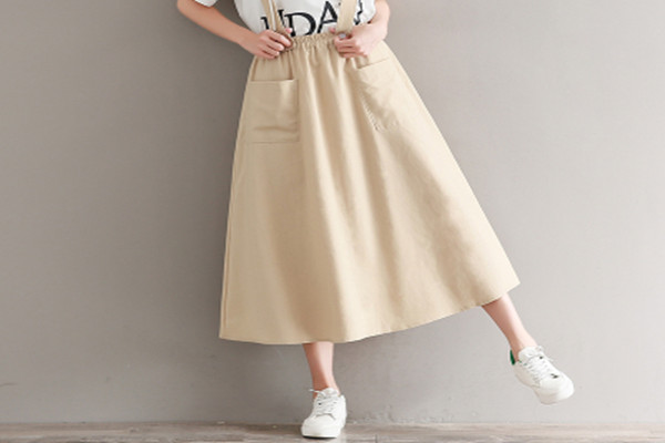 文艺 连衣裙,复古棉麻民族风裙子