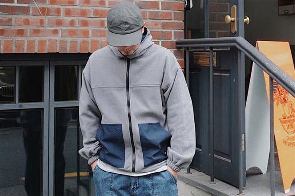 摇粒绒男士外套,男款纯棉夹克