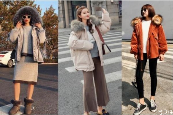 棉服下面怎么搭配,棉服下面怎么搭配图片