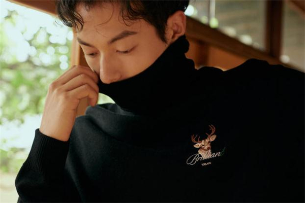 打底衫高领口,半高领和高领打底衫区别