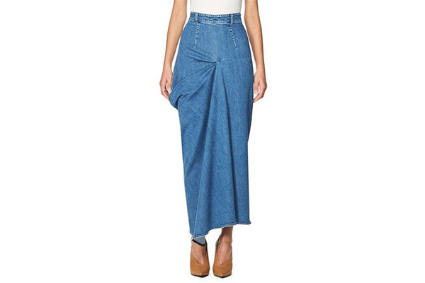 牛仔裙如何搭配,牛仔衣配裙子是什么风格