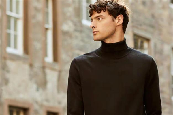 男士高领子毛衣羊毛衫,女式高领子羊毛衫