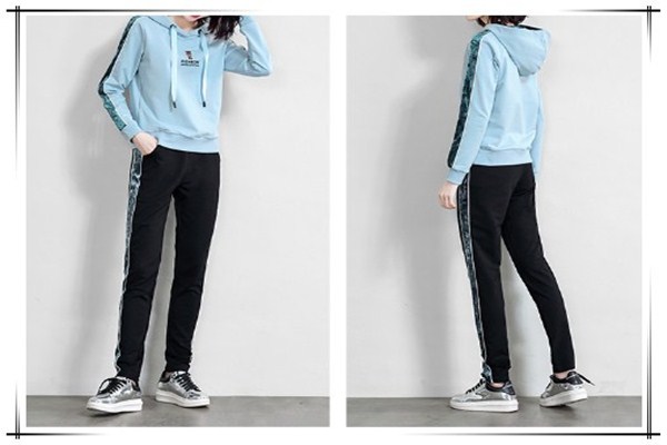 高档金丝绒运动套装,金丝绒运动装女套装