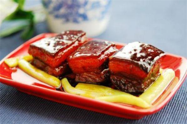 东坡肉怎么上色,东坡肉的颜色