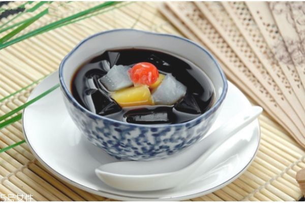 烧仙草功效,烧仙草对身体有好处吗