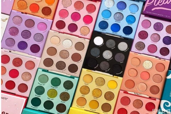 colourpop眼影盘真假对比,colourpop眼影盘真伪