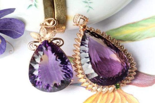 黄水晶紫水晶能一起佩戴吗,戴紫黄晶手链有什么好处