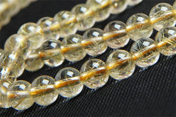 黄发晶有假的吗,金发晶假的是什么样的