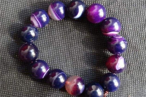 紫玛瑙真假怎么看,天然紫玛瑙怎么鉴别真假