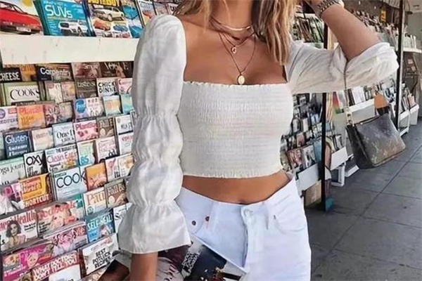 方领复古上衣如何搭配裤子,方领上衣搭配什么外套