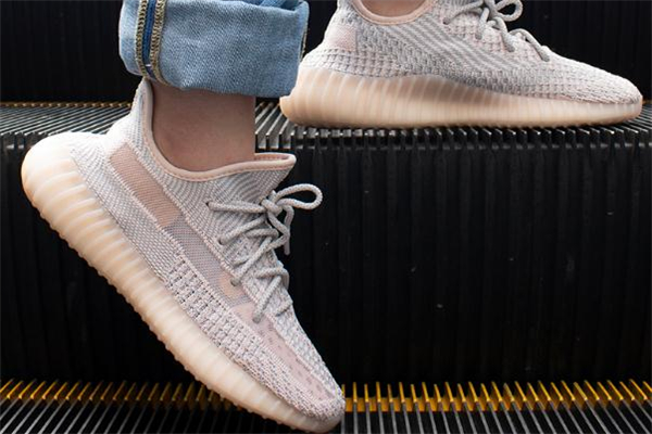 yeezy粉色天使,yeezy淡粉天使真假鉴定方法