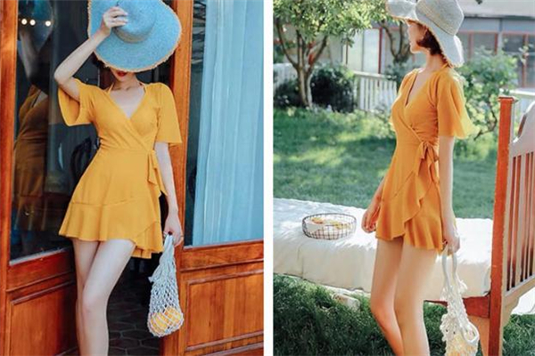 芒果黄泳衣和白色哪个显白,芒果很黄加盟