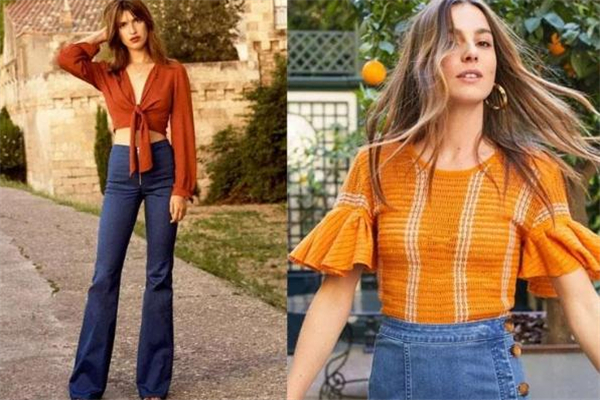 橘色搭配蓝色好看吗,橘色搭配蓝色