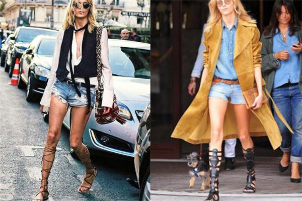 罗马鞋女 绑带,罗马绑带凉鞋